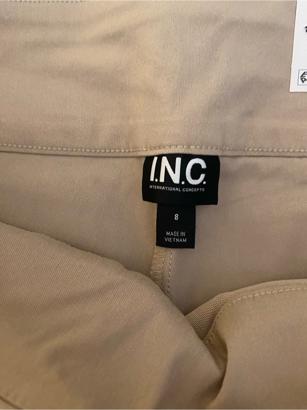 NWT INC TAN TROUSERS SIZE 8 - Picture 6 of 11
